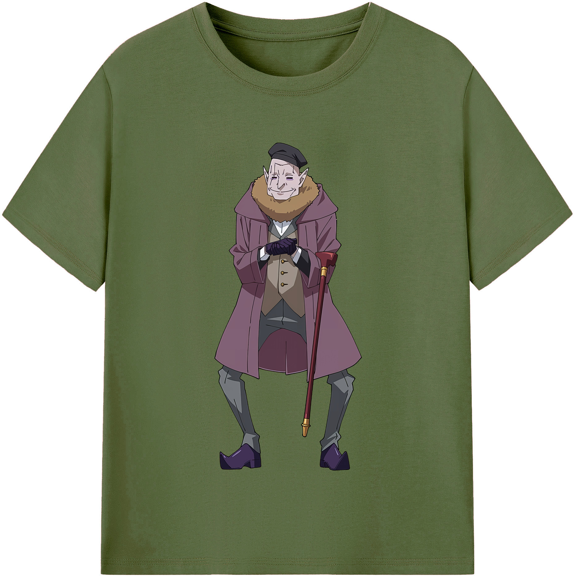 （画像用） 転スラ Regarding Reincarnated to Slime 綿100％半袖Tシャツ（フロントプリント）